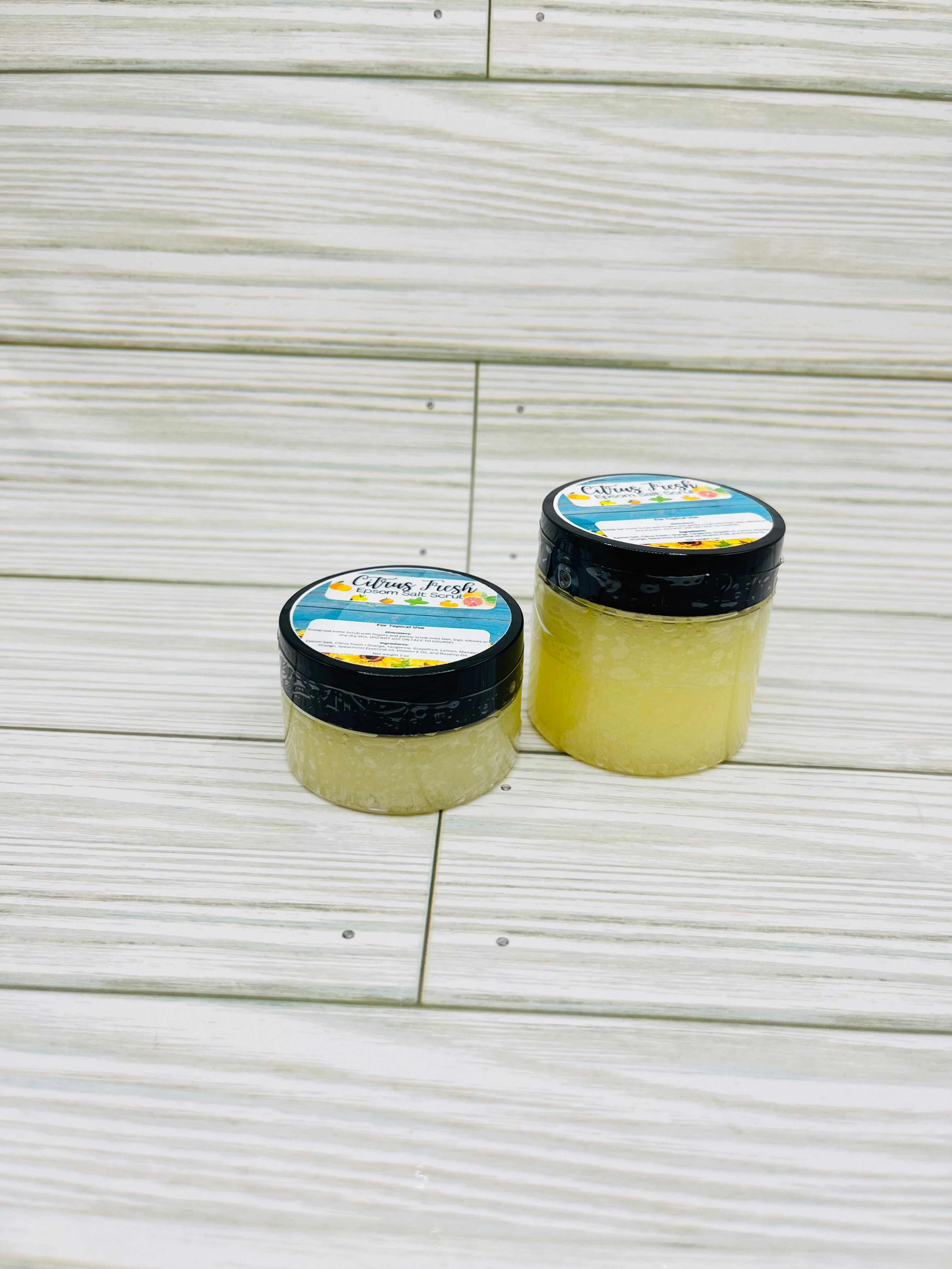 Epsom Salt Scrub Epsom Salt Scrub