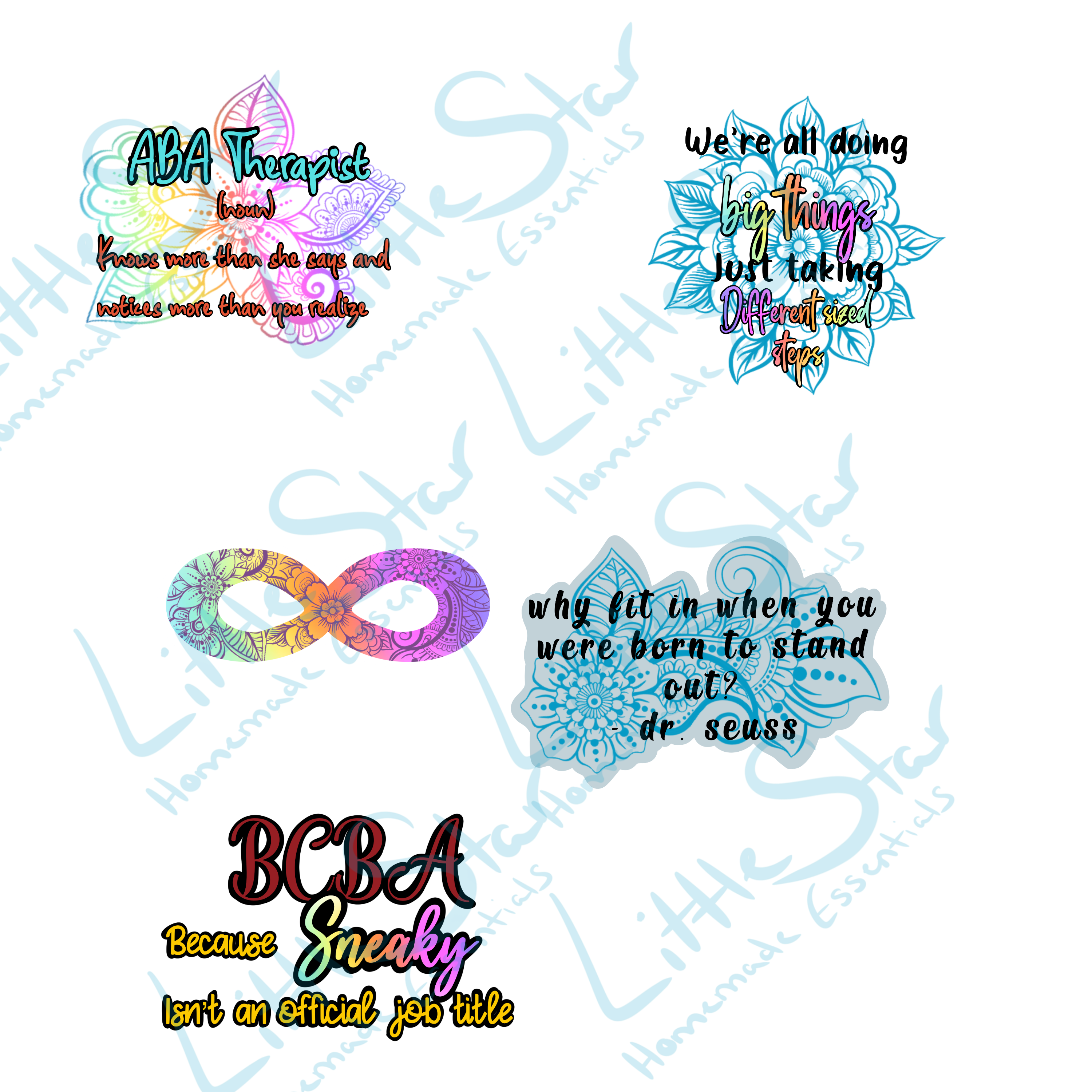 Little Star Custom Stickers Little Star Custom Stickers