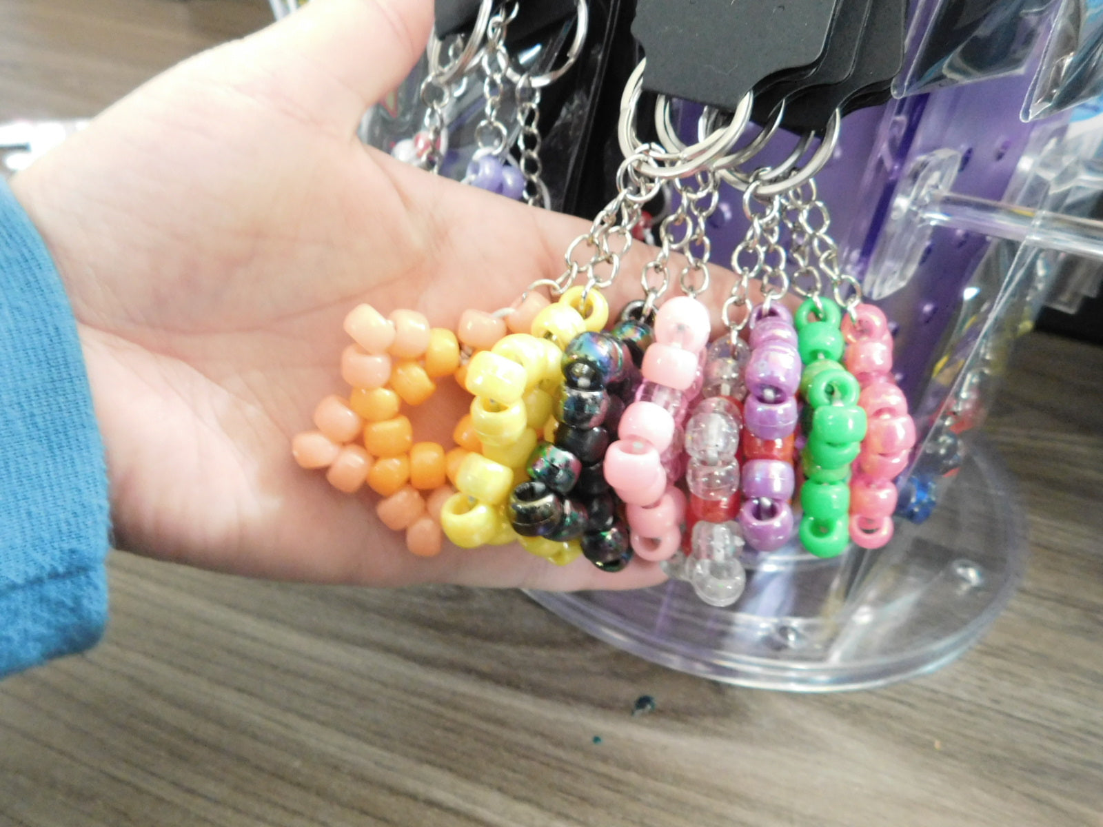 Fidget Star Keychain