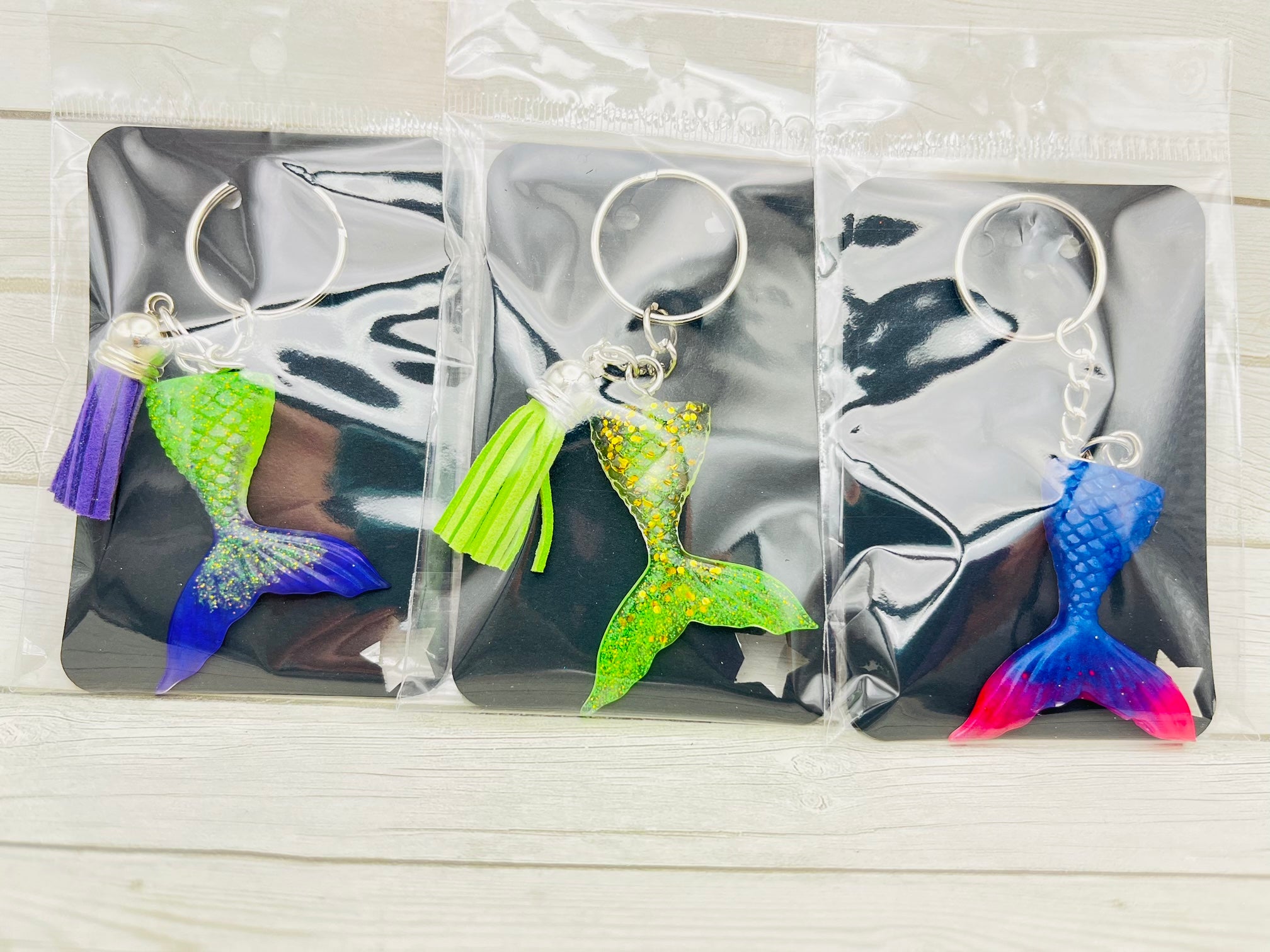 Mermaid Tail Keychains Mermaid Tail Keychains