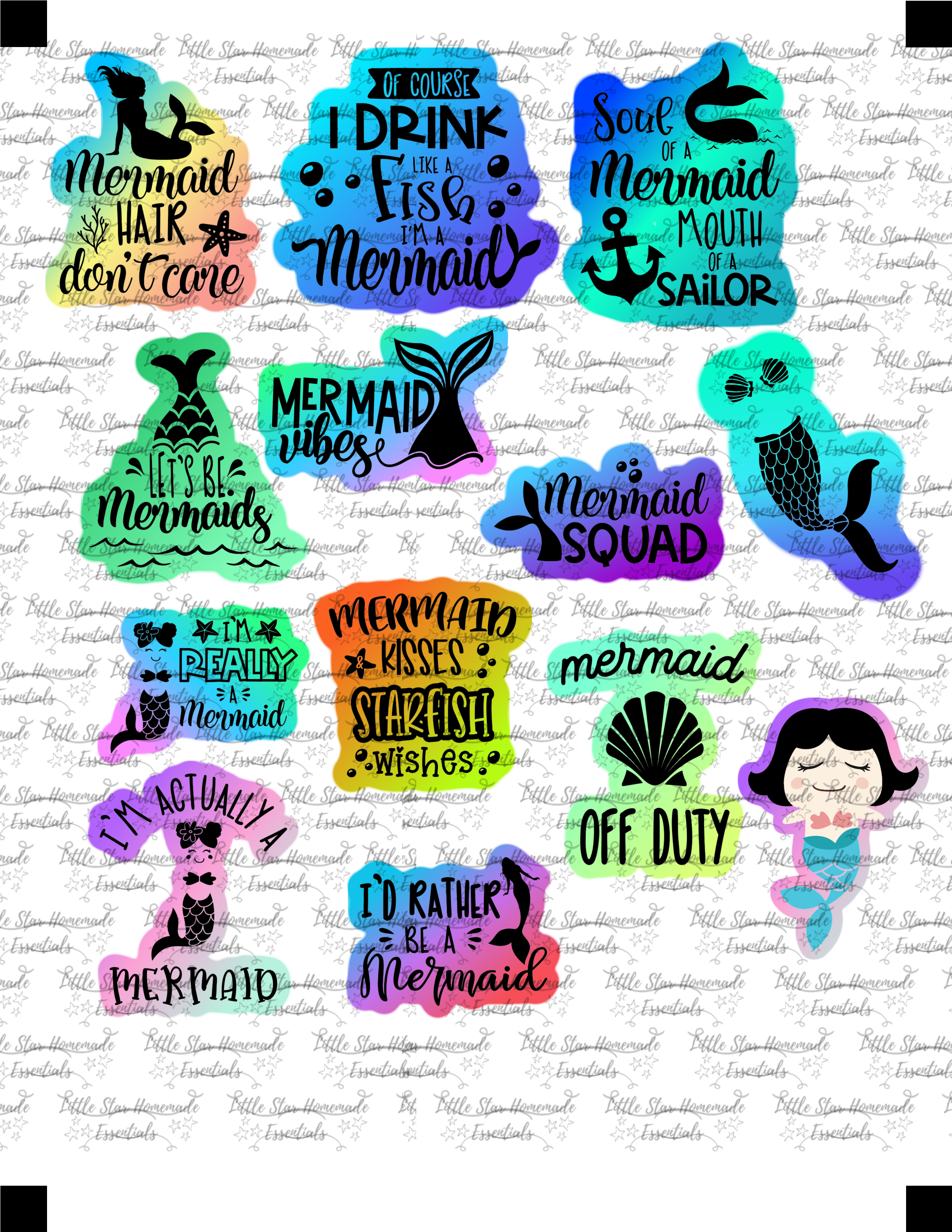 Sassy Beach Stickers Sassy Beach Stickers