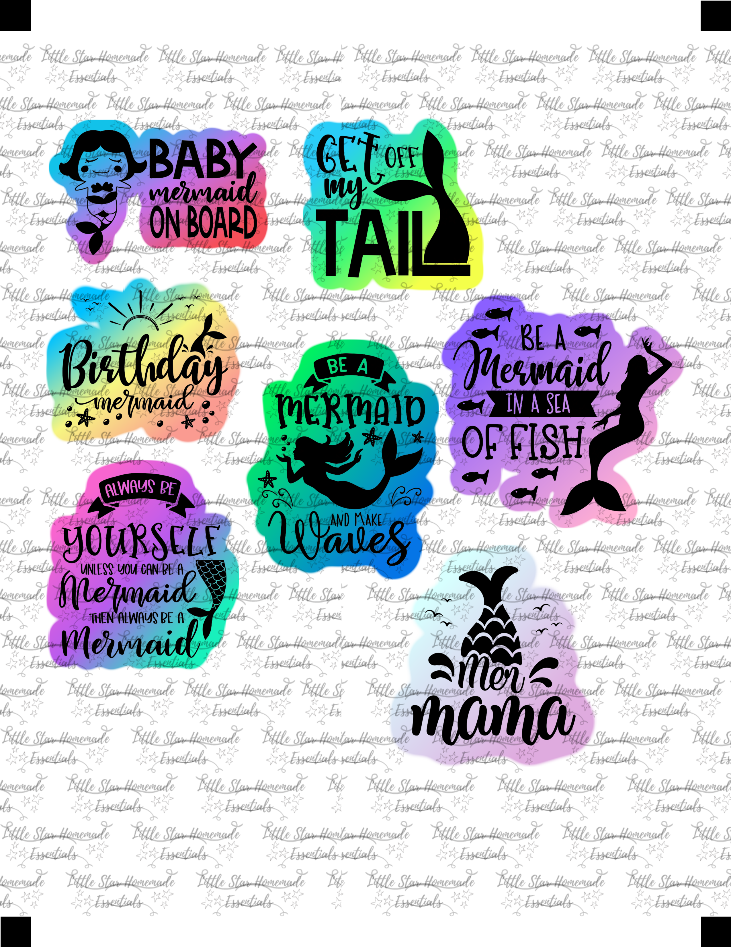 Sassy Beach Stickers Sassy Beach Stickers