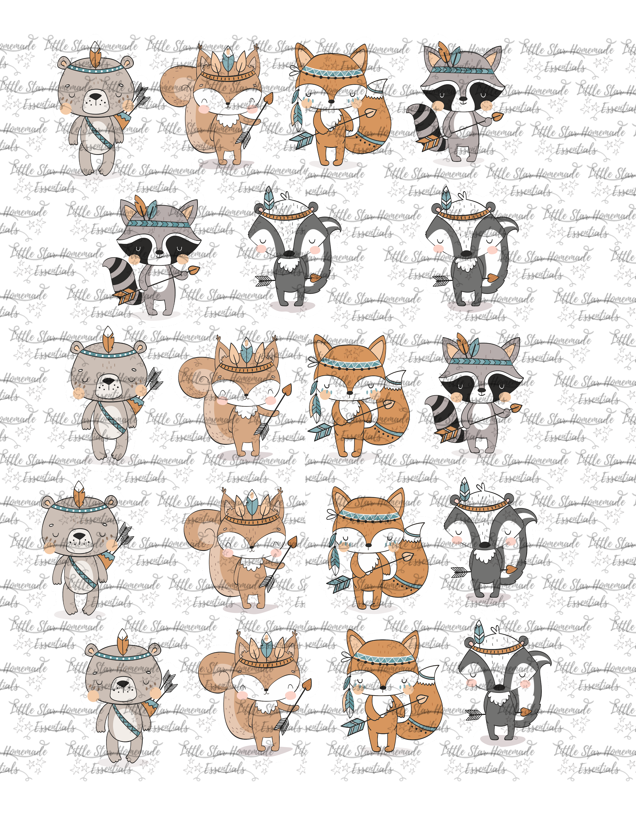 Animal Stickers Animal Stickers