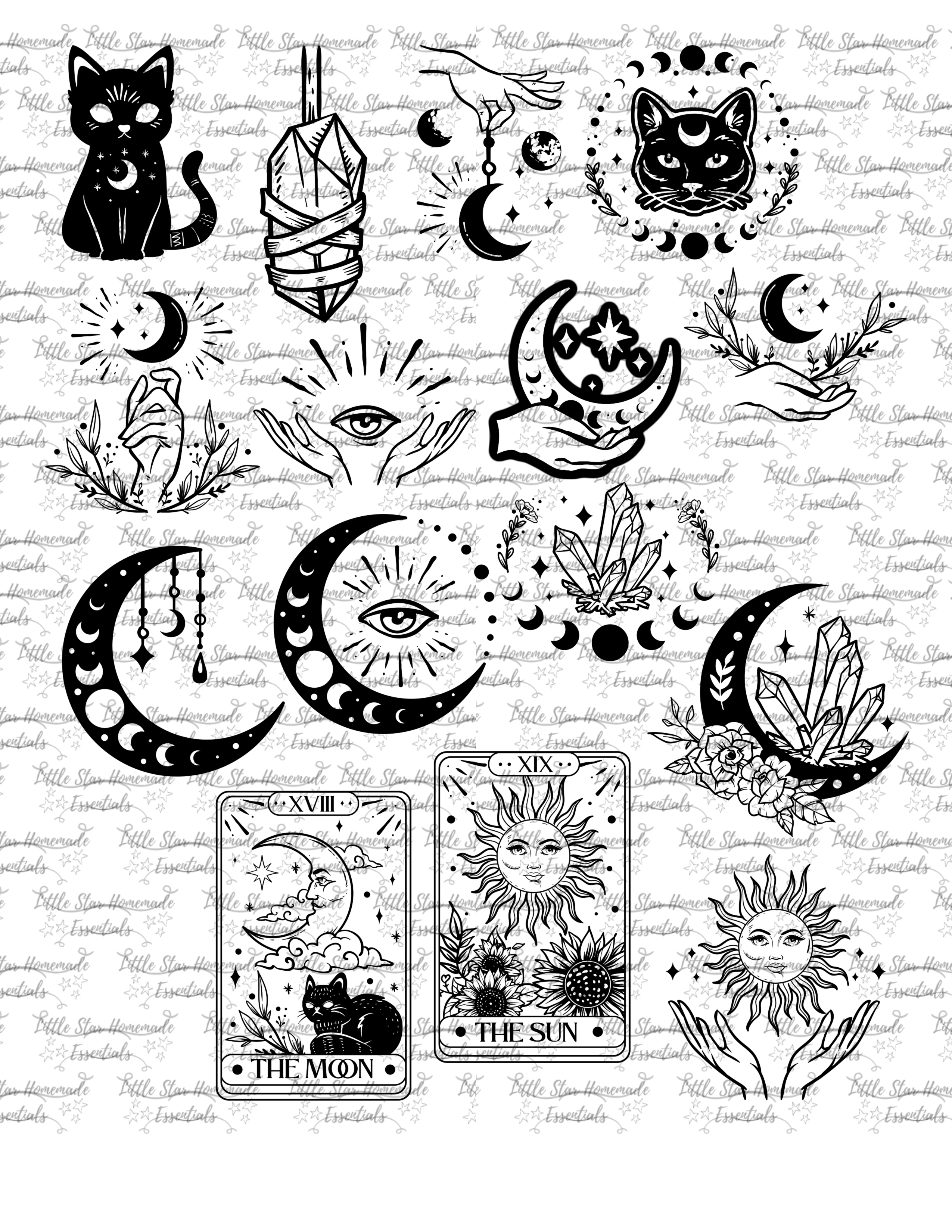 Magic/ Celestial Stickers Magic/ Celestial Stickers