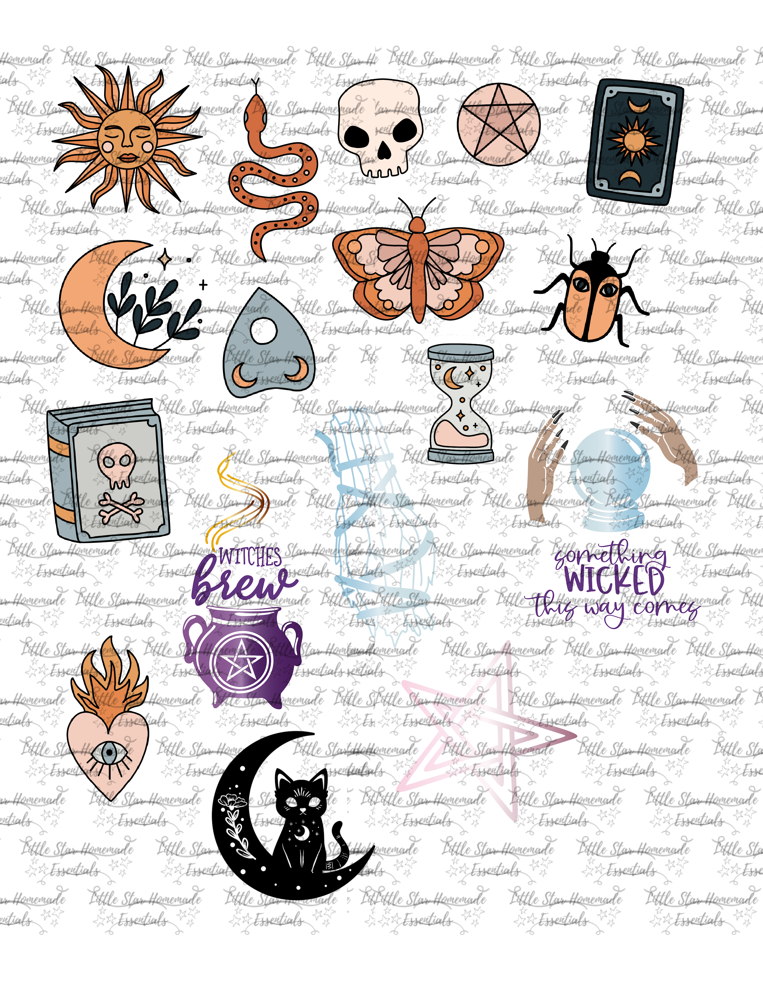 Magic/ Celestial Stickers Magic/ Celestial Stickers