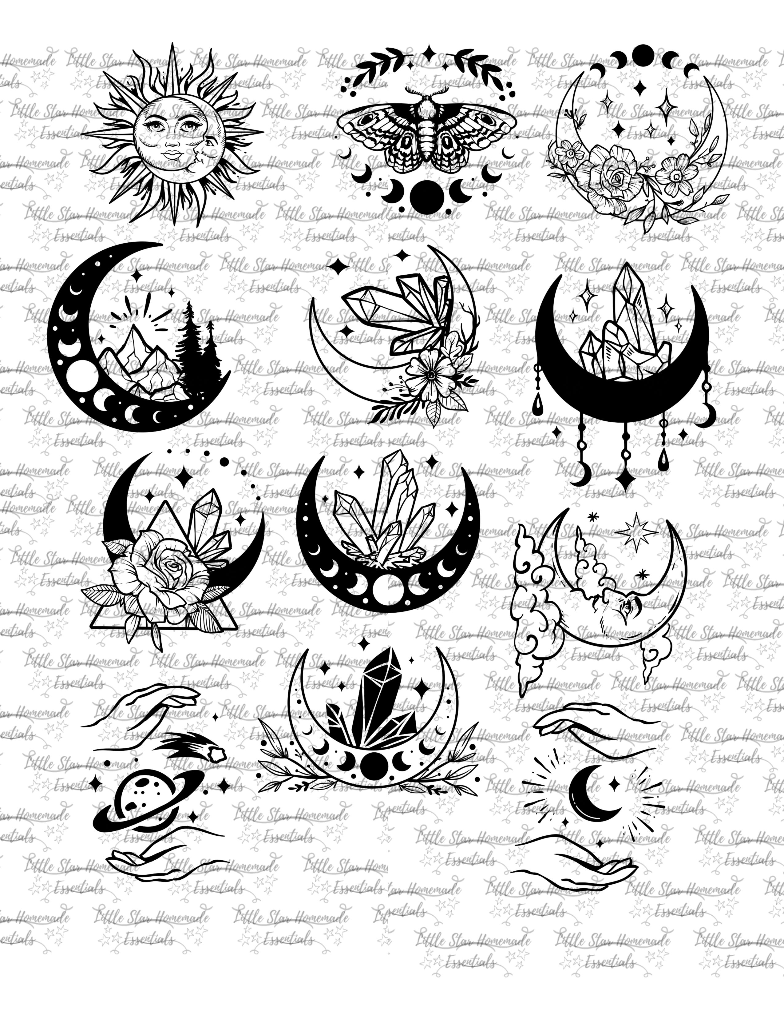 Magic/ Celestial Stickers Magic/ Celestial Stickers