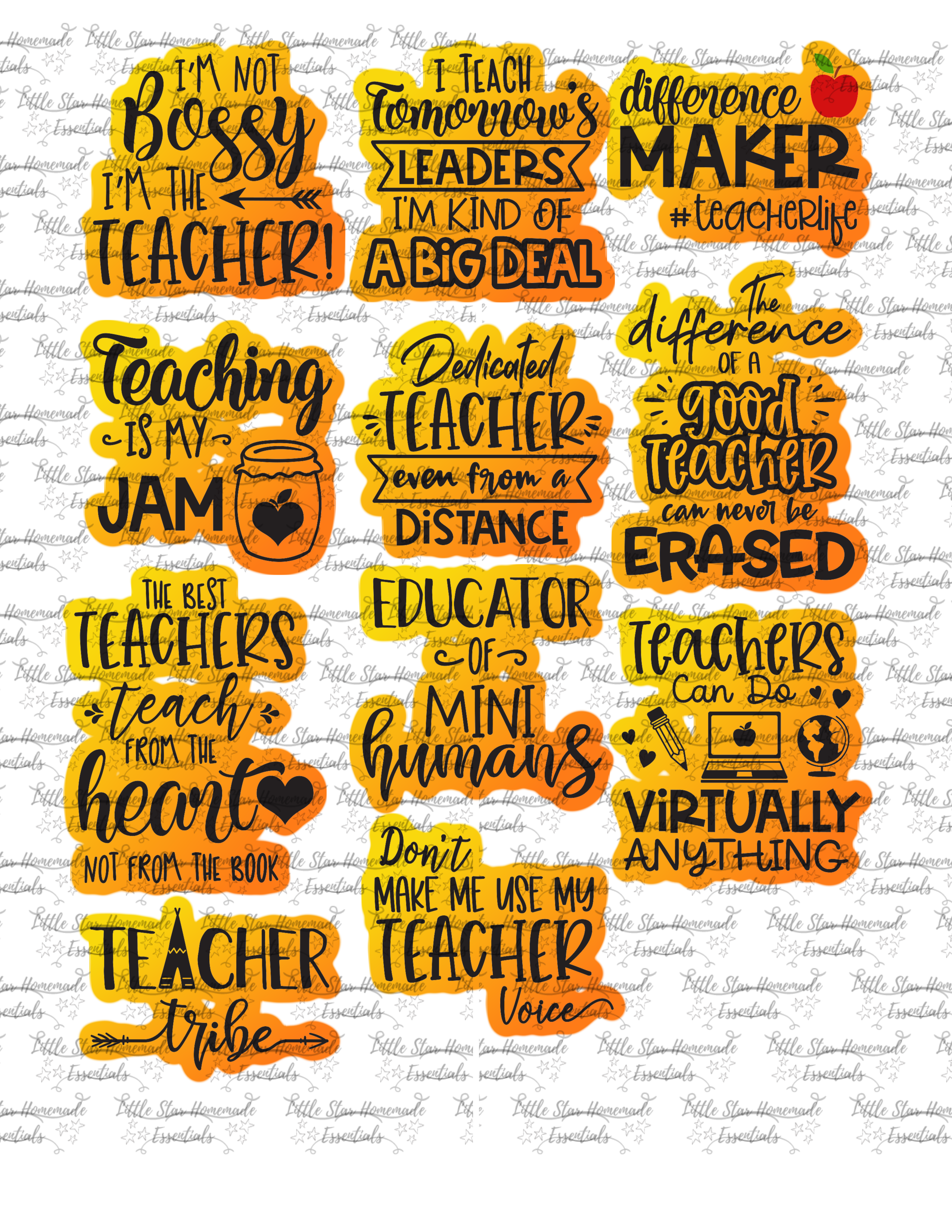 Teacher Stickers Teacher Stickers