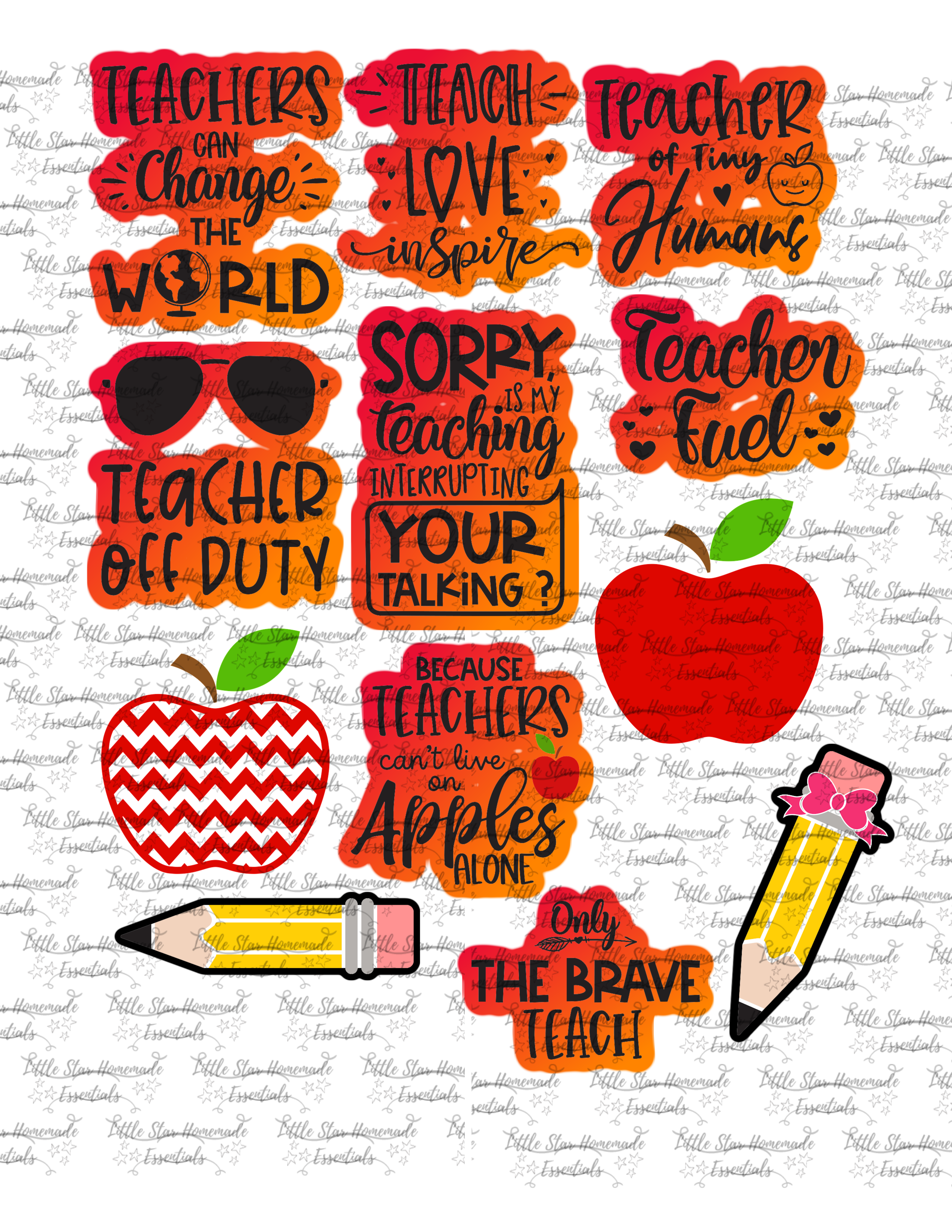 Teacher Stickers Teacher Stickers
