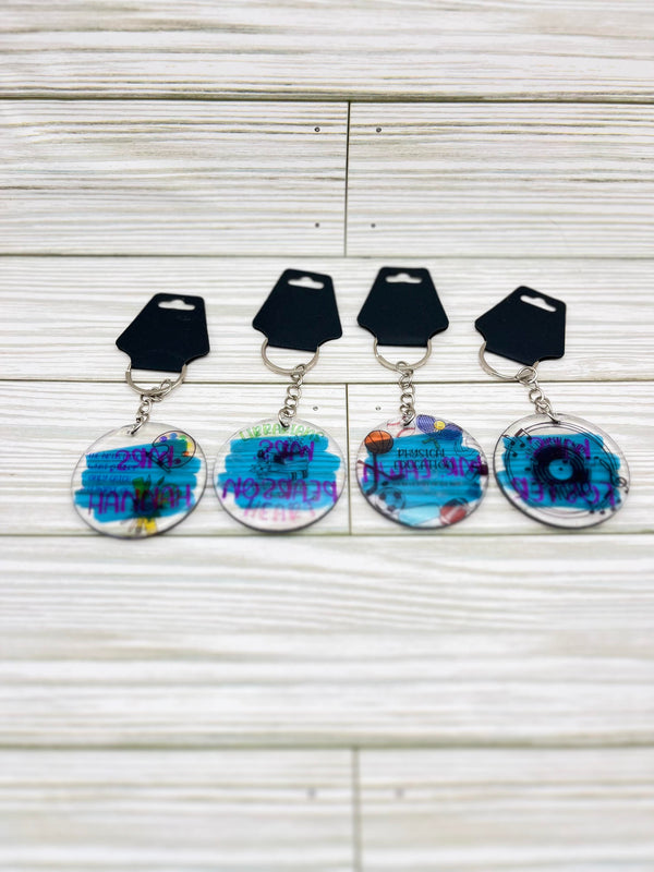 Round Keychains