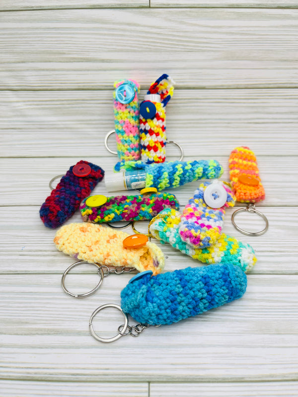 Lip-Smackers Holder Keychain