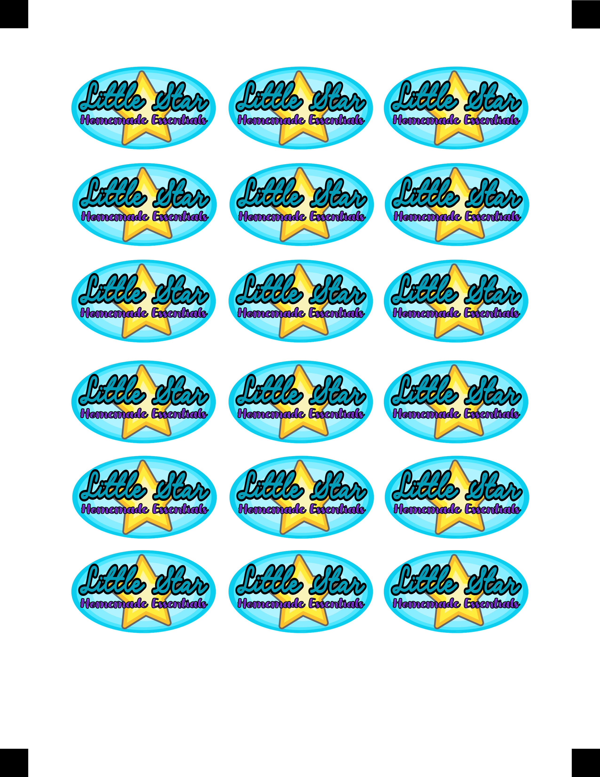 Little Star Custom Stickers