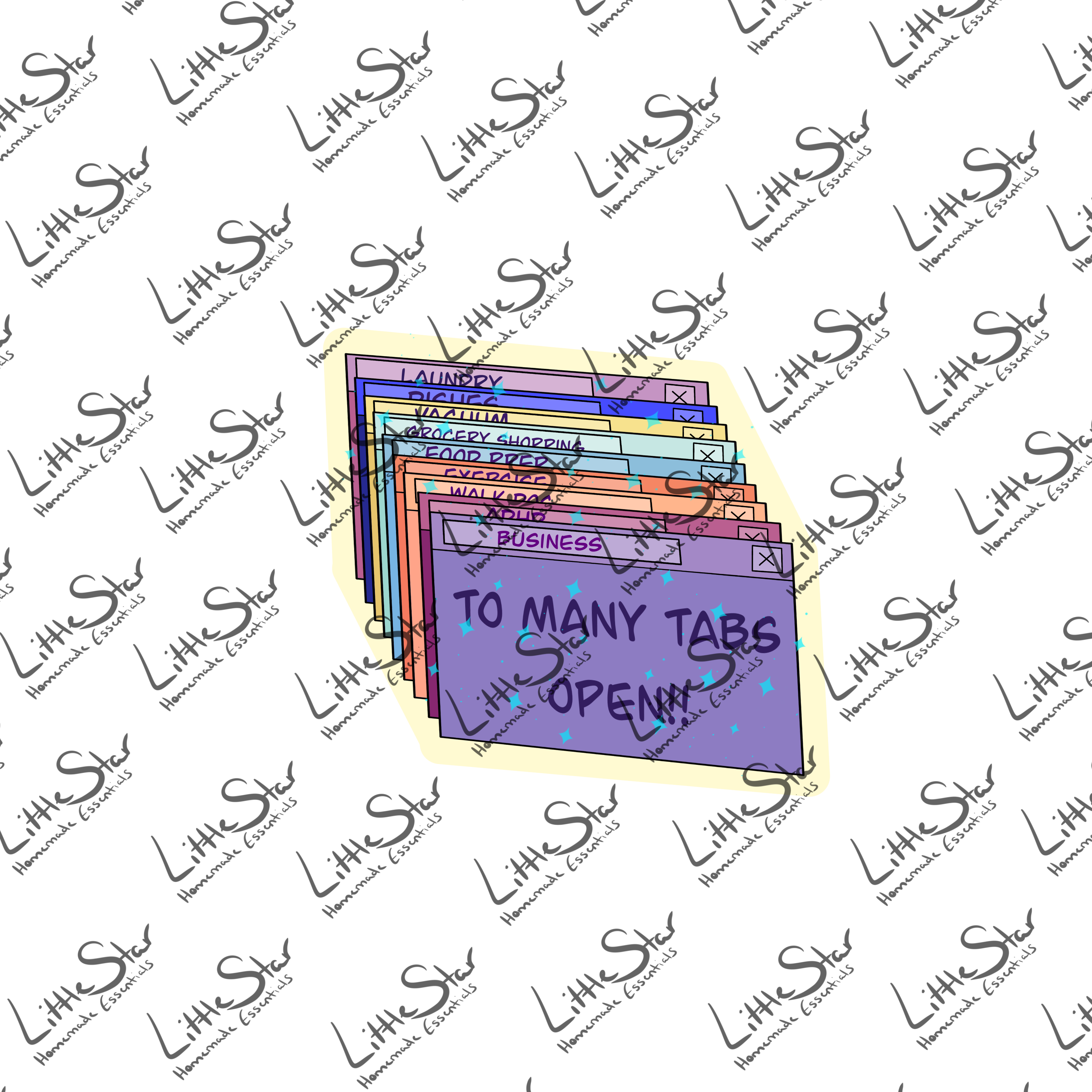 Little Star Custom Stickers