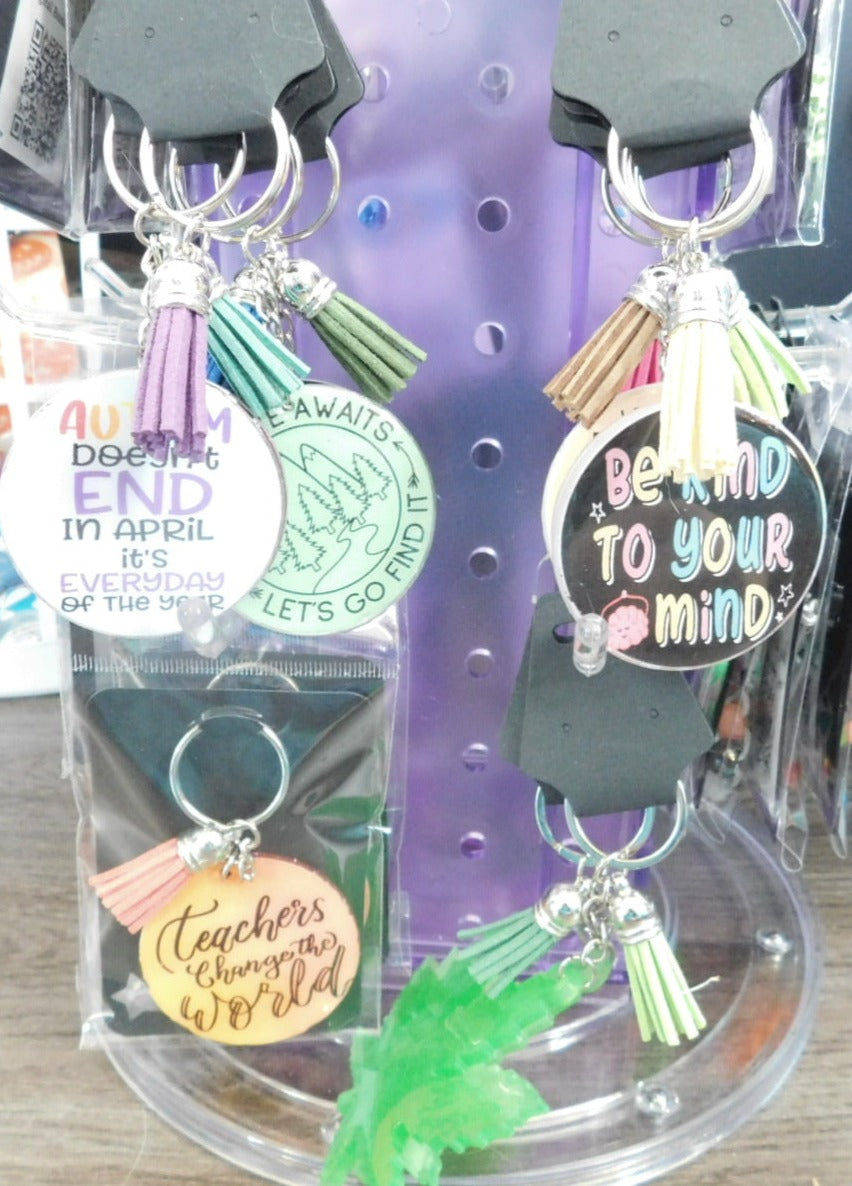 Round Keychains