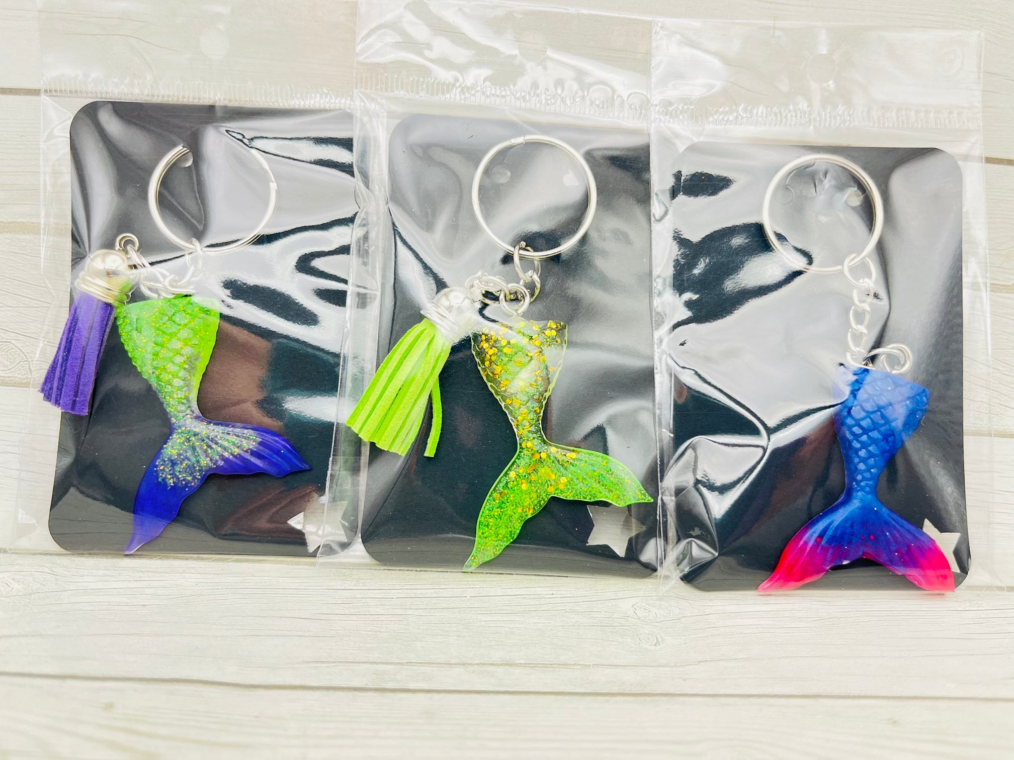 Mermaid Tail Keychains