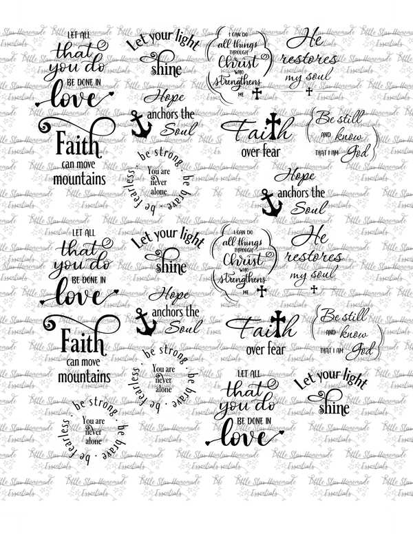 Christian/Religious Stickers