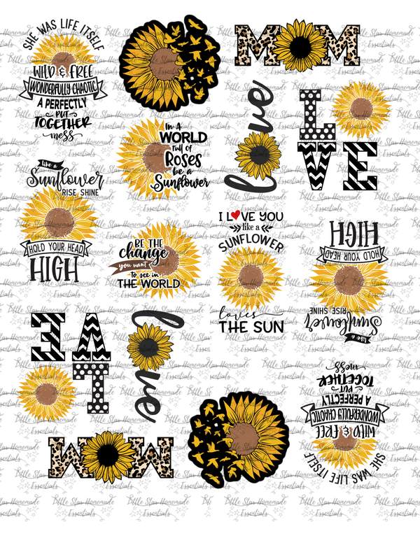 Flower Stickers