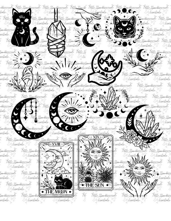 Magic/ Celestial Stickers